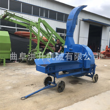 低喷式秸秆铡草机 干湿领用青贮揉丝机 车载移动牧草铡段机
