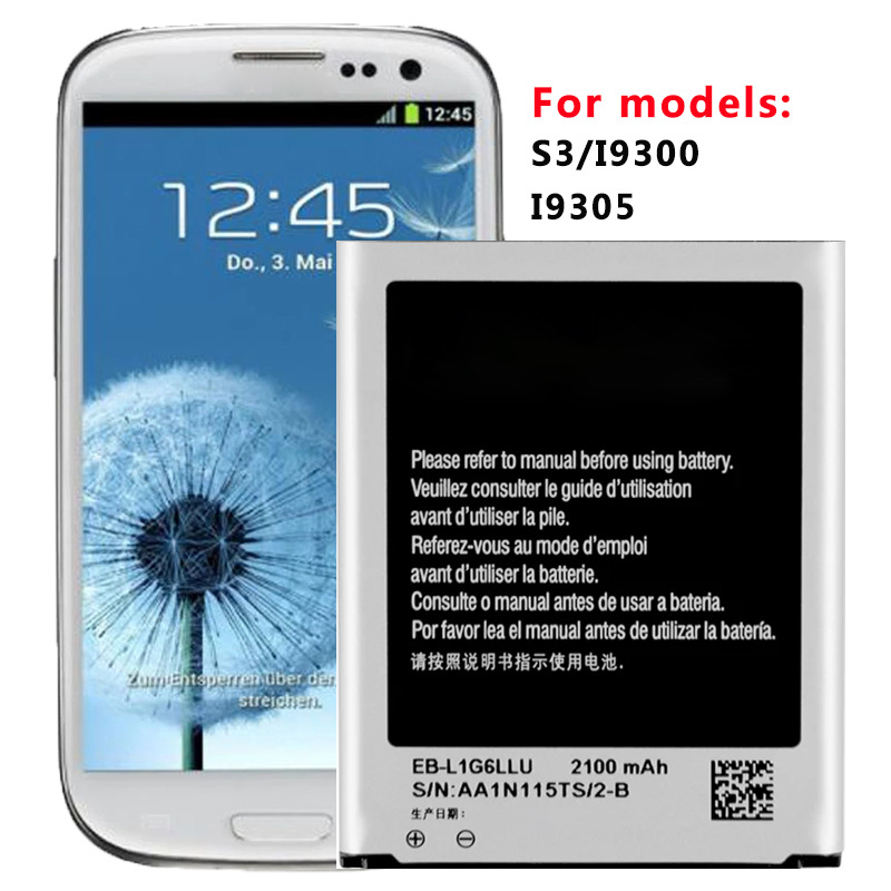 厂家优势供应适用三星i9300 i9308 i9128 Galaxy SIII S3手机电池