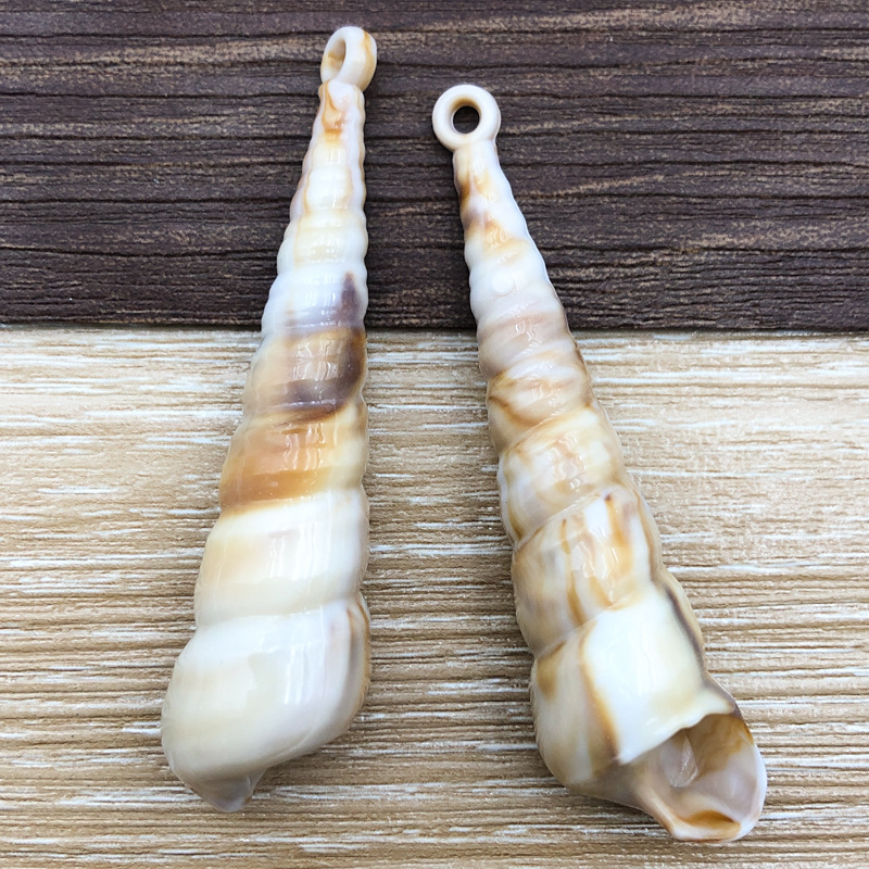 17291-米黄色(亚克力海螺)17x68-6.3g-849