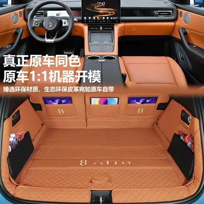 Trunk Mat, coverage, Wenjie M6 car accessories