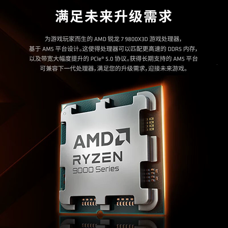 Совместимая материнская плата, процессор AMD Ryzen R7, 9800x, x3, 3D, x870