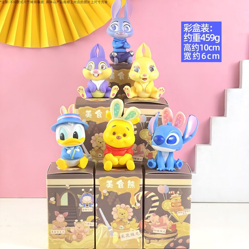クレヨンしんちゃんの手作りブラインドケース美楽ティクロミルビ宝可夢いちご熊玩具人形置物模型|undefined