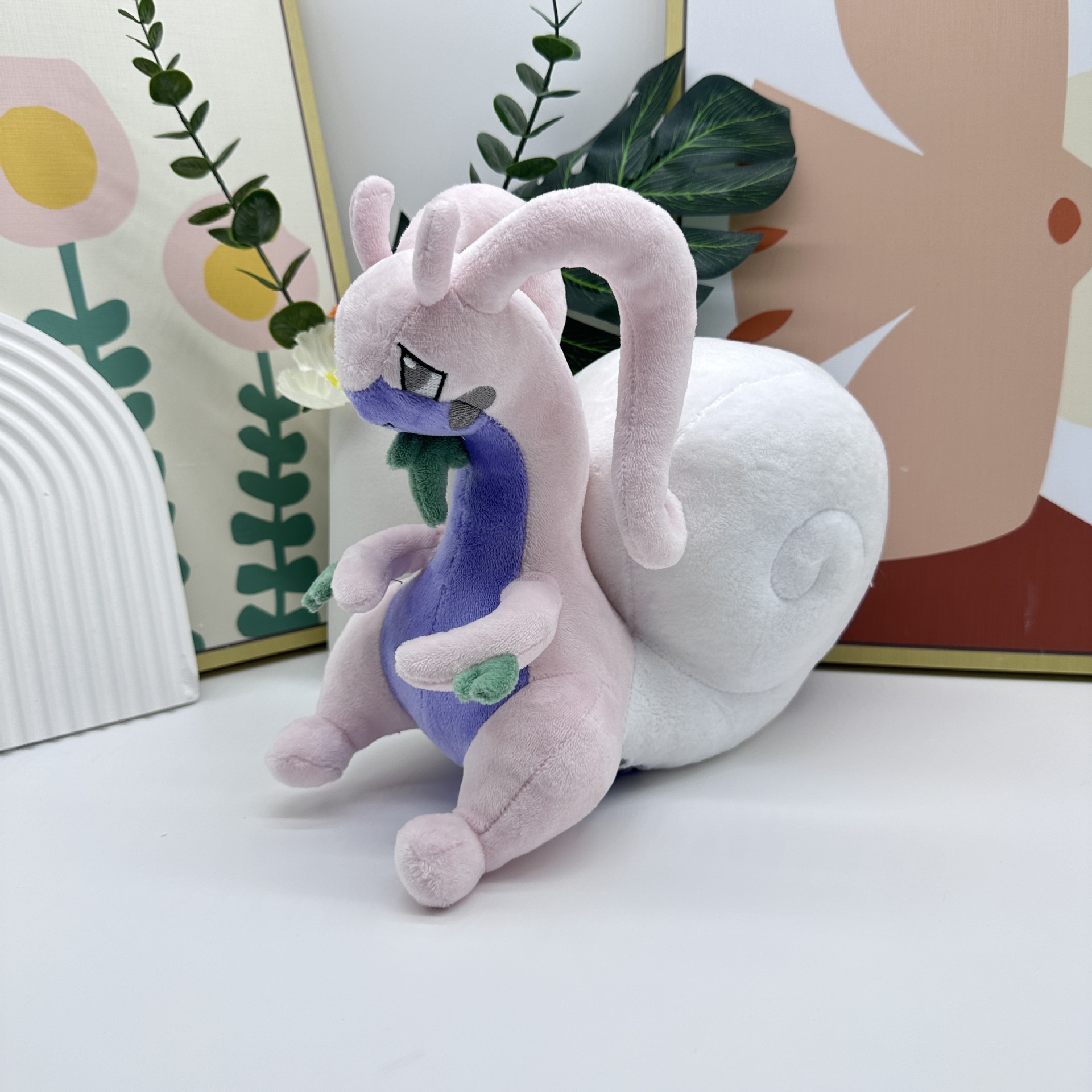 Cross border new product Sleeping Vaporeon Plush Water Eevee plush toy doll_voghion.com