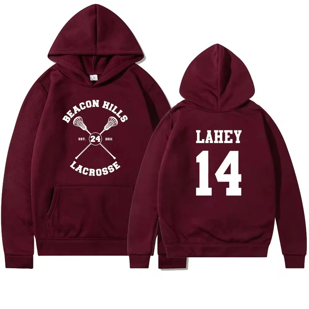 2025 남성 여성 Little Wolf Hoody 풀오버 TV 쇼 후드 티셔츠