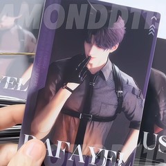 恋と深空の周辺の格子カード秦徹祁煕同人の格子カードの置物の収集版のカードの動態の小さいカード