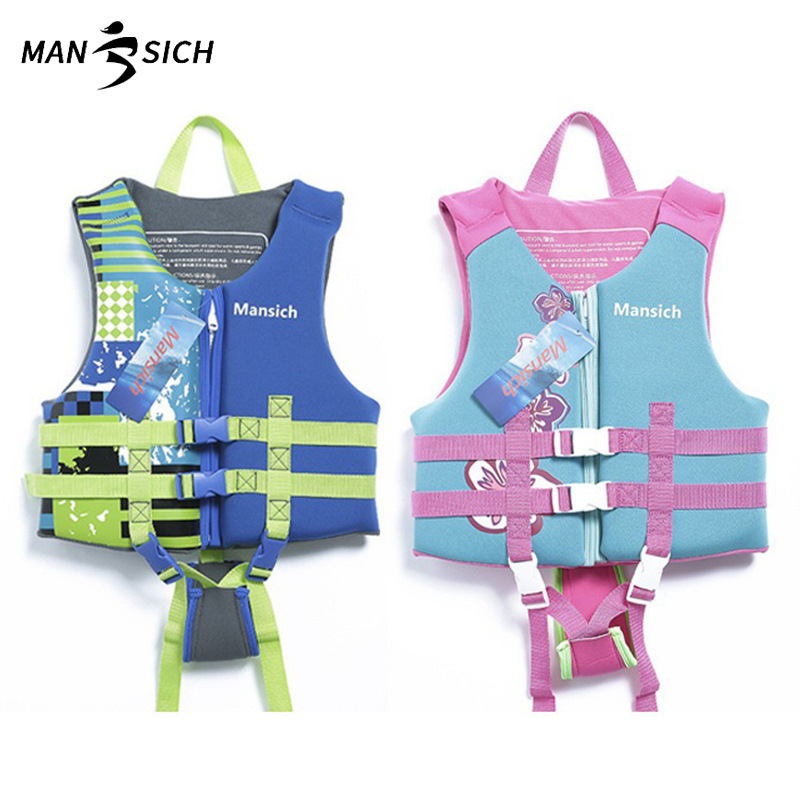 Manshiqi summer swimming children's life jacket men and women beginners anti-drowning swimming foam buoyant vest wholesale