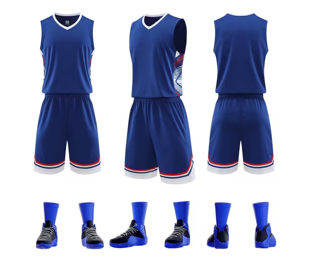 juego de ropa de baloncesto rápido secado transpirable niño entrenamiento adulto uniforme deportivo de equipo de logos de impresión chaleco de baloncesto