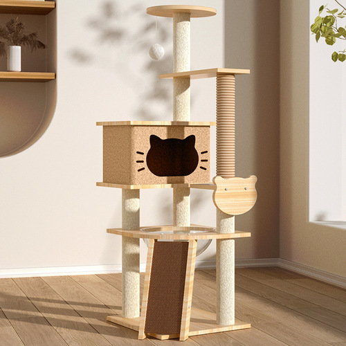 New hot-selling cat nest, cat climbing frame, integrated cat rack, cat villa, cat jumping platform, space capsule, universal for pets in all seasons