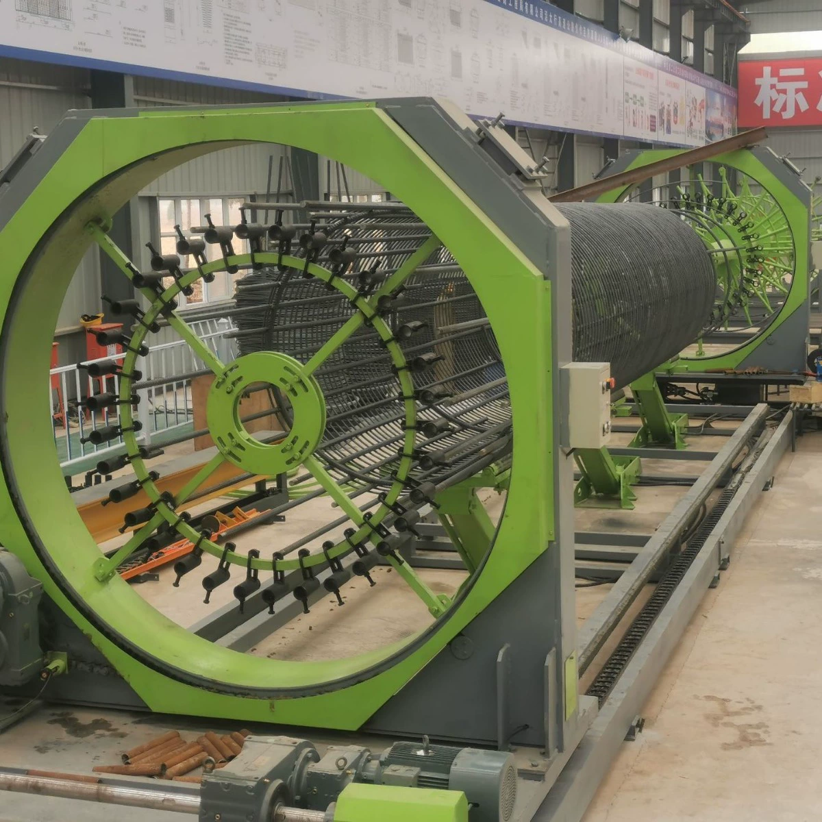 Полностью автоматический станок для сварки стальных клеток, автоматический станок для сварки и формовки, станок для намотки стальных клеток для строительных площадок