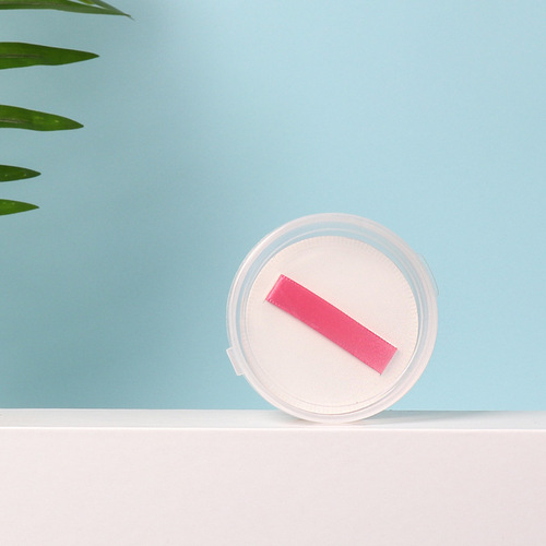 Cotton Candy Air Cushion Powder Puff - Dual-Sided Wet and Dry Foundation-Specific Triangular Sponge Makeup Tool - Non-Absorbent