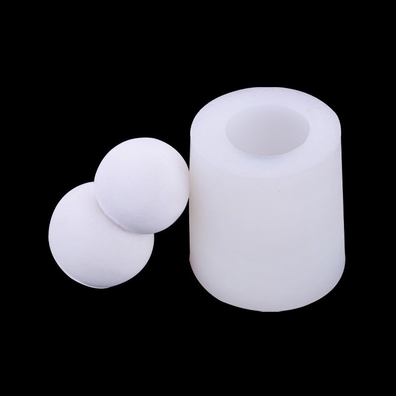 Navidad tridimensional muñeco de nieve bola de nieve redonda esférica francés punto occidental mousse pastel molde de silicona pastel postre Decoración