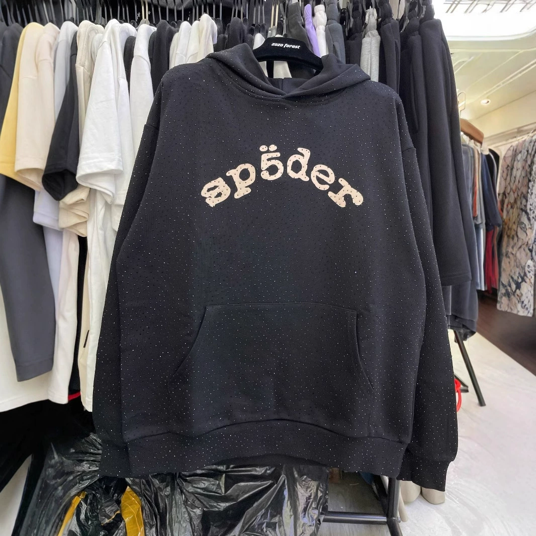 Оптовая торговля Sp5der 555555 Hoodie свитер с капюшоном для мужчин и женщин
