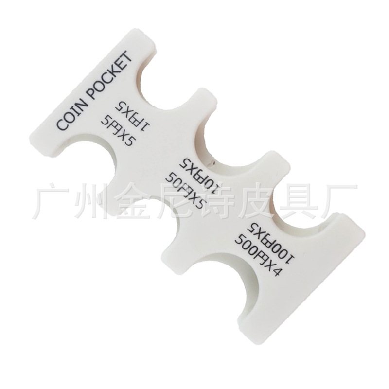 Clip de moneda puntual transfronterizo Monedero de clasificación de monedas de plástico japonés Cartera portátil japonesa y coreana Monedero de almacenamiento de monedas