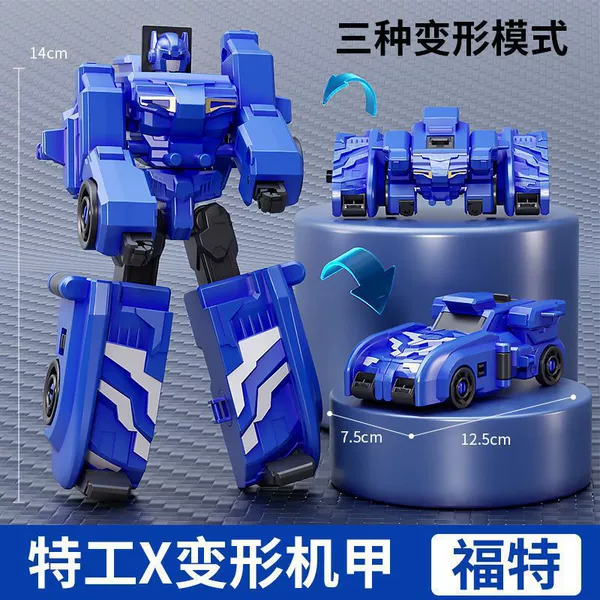 The new style [Ford Blue] dual shape can be transformed