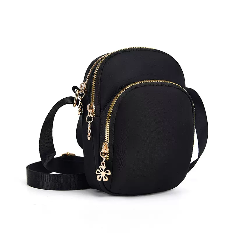 工厂批发跨境新款尼龙牛津布单肩斜挎包女士小包包轻便休闲手机包