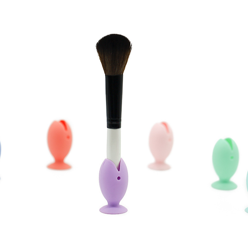 Peces de silicona cepillo de dientes manga protectora Almacenamiento de polvo cepillo de dientes estante recorrido al aire libre portátil cepillo de dientes titular