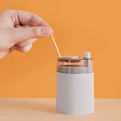 Картонная коробка для зубочисток с Creative автоматическим выпрыгиванием - трубка для зубочисток, бытовой высококлассный ресторан, портативная коробка для зубочисток