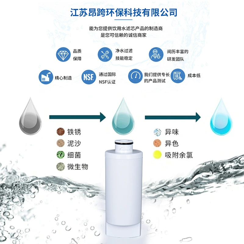 RF-103 filter activated carbon filter water purifier filter refrigerator filter element accessories wholesale
