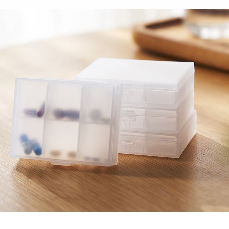 Factory Direct Approval of New Plastic Pp Portable Mini Frosted Small Medicine Box, Family Health Care Product Pill Packaging Medicine Box Factory Direct Approval of New Plastic Pp Portable Mini Frosted Small Medicine Box, Family Health Care Product Pill Packaging Medicine Box