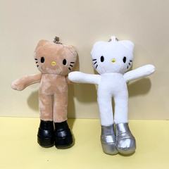 长腿kitty裸娃毛绒公仔背书包包挂件可爱玩偶钥匙扣礼物毛绒玩具