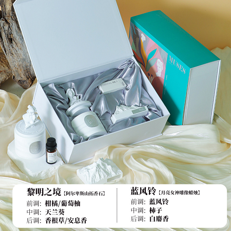 彫像アロマキャンドル精油大豆香りアロマカップ拡香誕生日プレゼントプレゼントセット卸売り