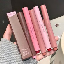 Gege bear粉雾口红笔裸色系唇膏哑光雾面粉棕奶茶复古显白口红笔