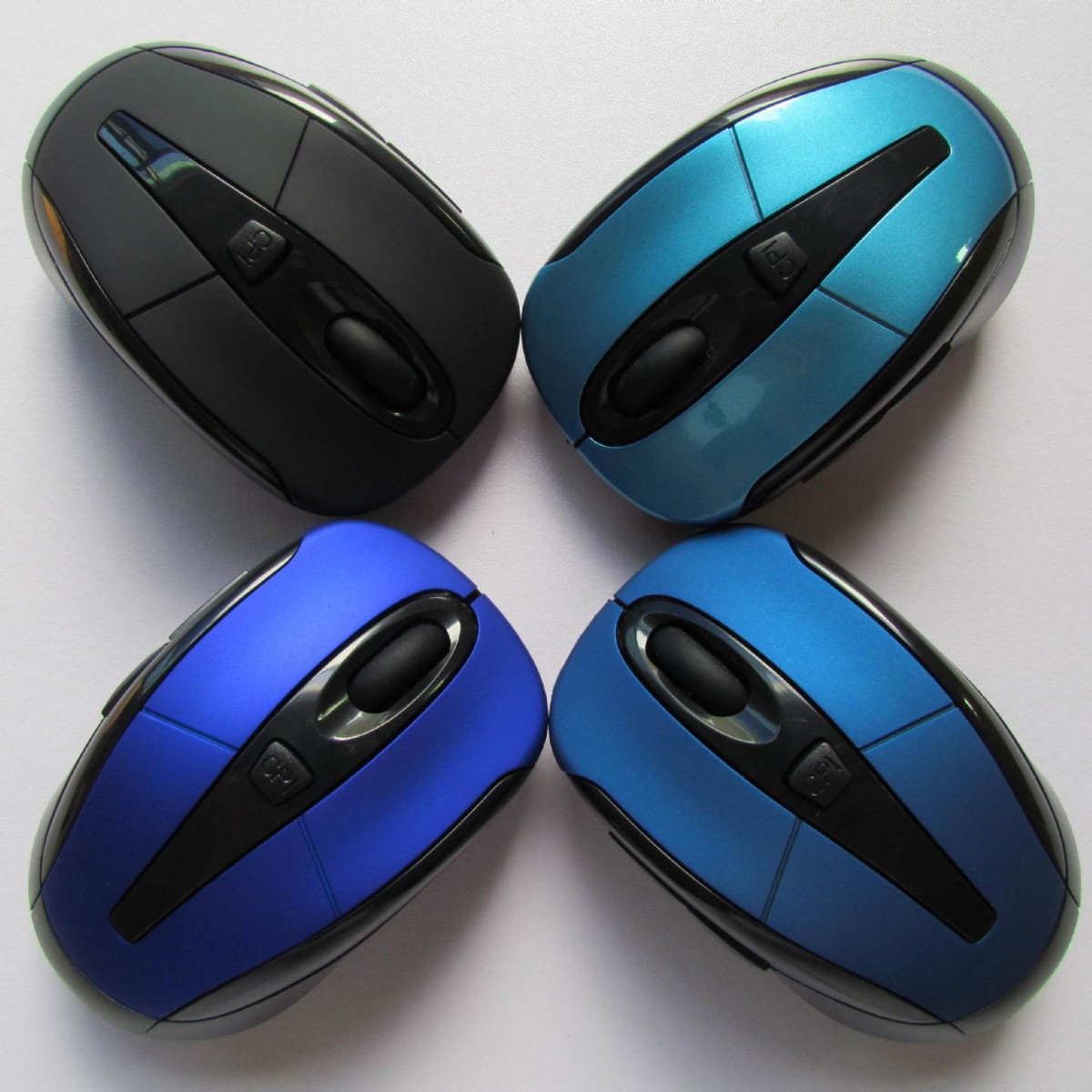 Al por mayor rescatando pequeño ratón inalámbrico 2,4g portátil fábrica en stock Comercio exterior transfronterizo LOGO