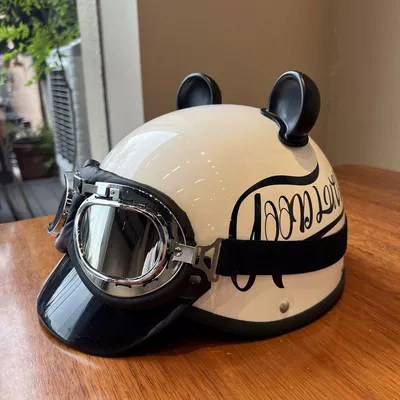 Helmet Summer Men's and Women's – Motosiklet kaskı (dəbilqə)