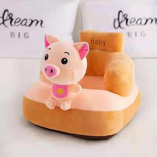 New Creative Children's Sofa Plush Toy Baby Cartoon Learning Seat Chair for Infants and Toddlers, Factory Wholesale