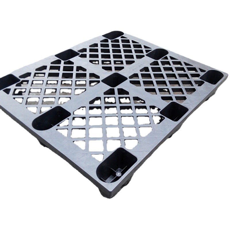 供应电子五金厂 防静电九脚卡板 加厚PE托盘1300*1100*145垫板