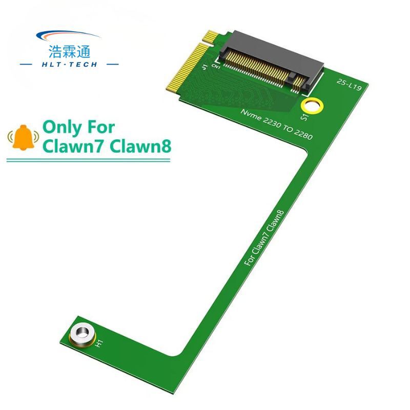 2230 to 2280 Ssd Hard Drive Expansion Adapter for Msi Claw7 / Claw8 2230 to 2280 Ssd Hard Drive Expansion Adapter for Msi Claw7 / Claw8