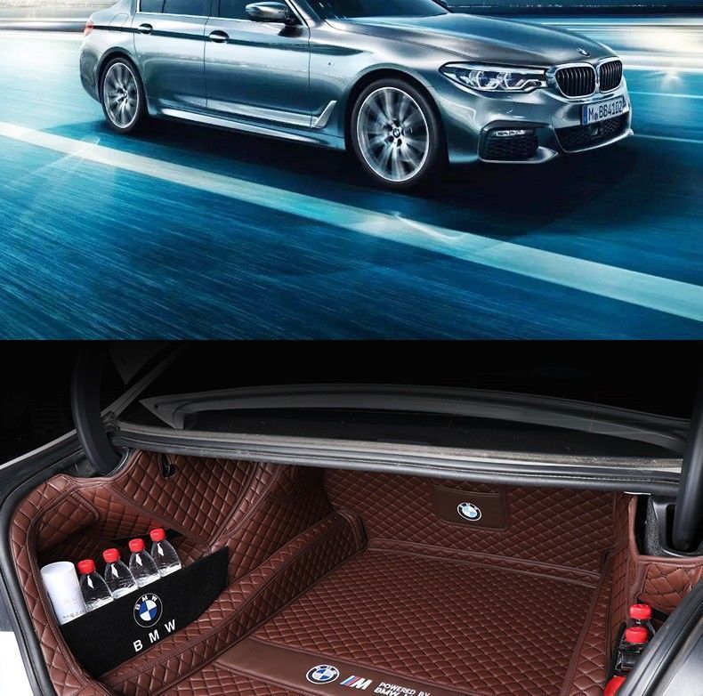 Suitable for BMW 5 series surrounding trunk mat 05-24 new and old 5 series 525Li530li car inner trunk mat