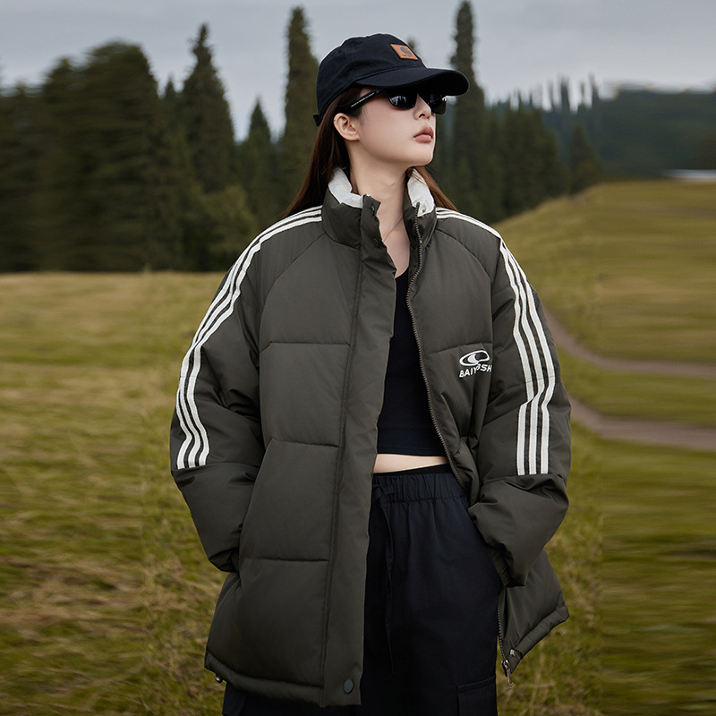 Ropa de algodón para mujeres 2024 invierno nuevo estilo coreano engrosado abrigo de algodón suelto sensación de alta calidad chaqueta de algodón de pareja de estudiantes image 1