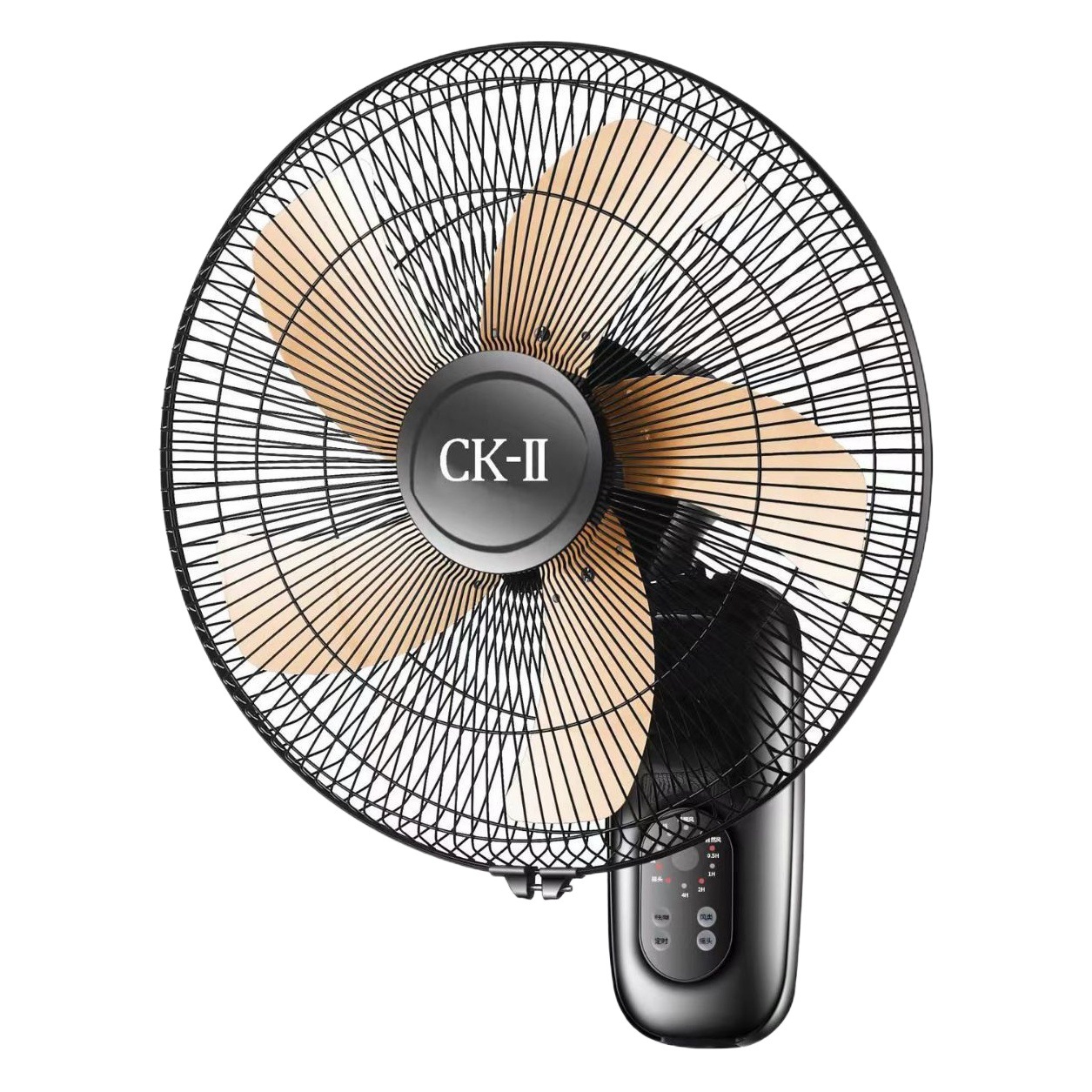 Ventilador de pared CK-II montado en la pared tono ligero control remoto ventilador eléctrico hogar colgante de pared fuerte industrial sacudiendo la cabeza ventilador colgante ventilador eléctrico grande