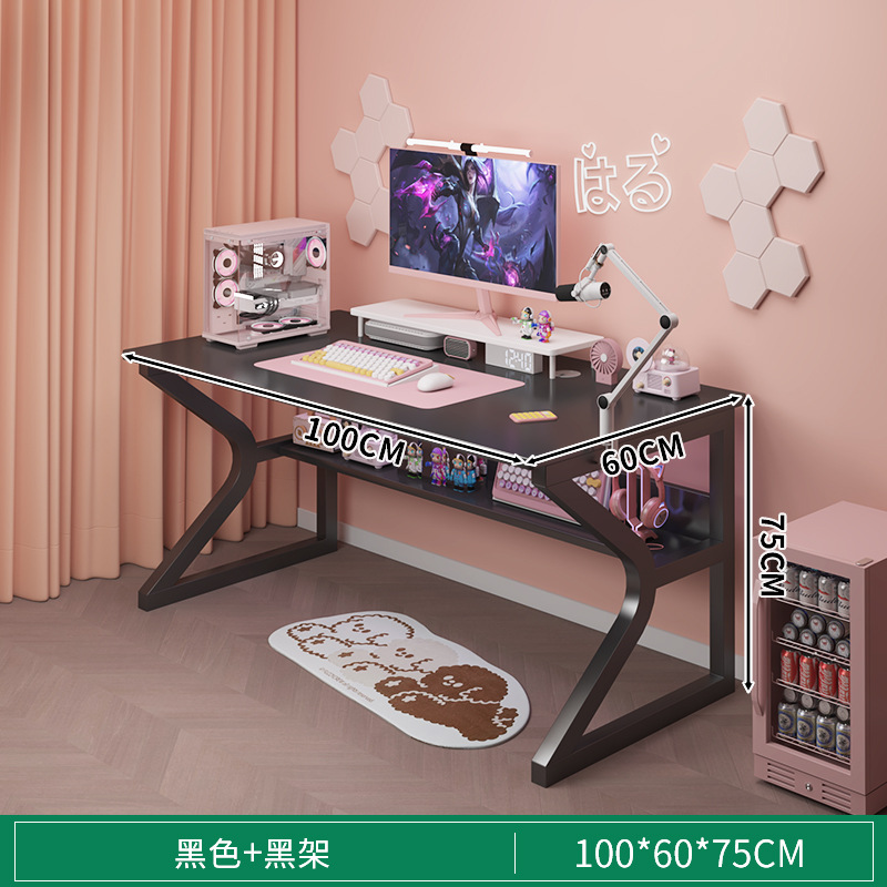 Escritorio de computadora blanca escritorio doméstico dormitorio de niñas escritorio de escritorio simple escritorio de escritorio