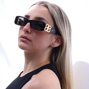 Paris B Family Frame Framented Fashion Sunglasses Little Red Book INS Net Red Same as the same sunglasses facial face BB0096 BB0096