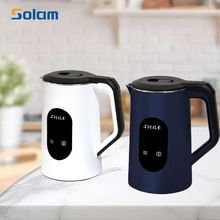 3L家用便攜式電熱水壺酒店用電熱水壺不銹鋼內膽自動斷電過熱保護