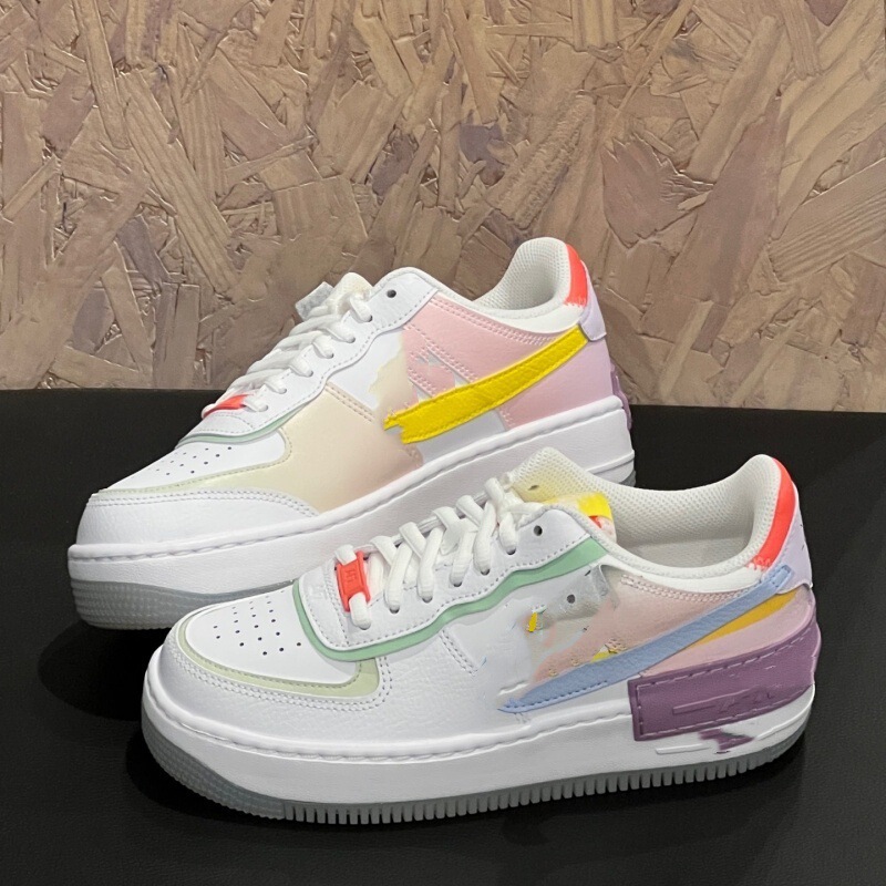 Putian Pure Original High-Quality Af1 Air Force One Women's Shoes Macaron Sports Height-Increasing Factory Direct Supply Cross-Border Wholesale Putian Pure Original High-Quality Af1 Air Force One Women's Shoes Macaron Sports Height-Increasing Factory Direct Supply Cross-Border Wholesale