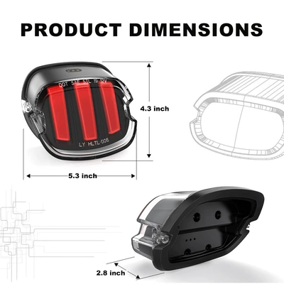 hot sale suitable for Harley: Tail light