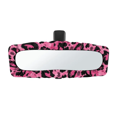 New Pink Leopard Print Sun visor rearview mirror - other-ysfc04362cz13-1
