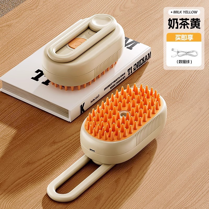 Peine de masaje en spray para mascotas Peine de vapor para gatos Peine para gatos Peine para gatos Peine para gatos