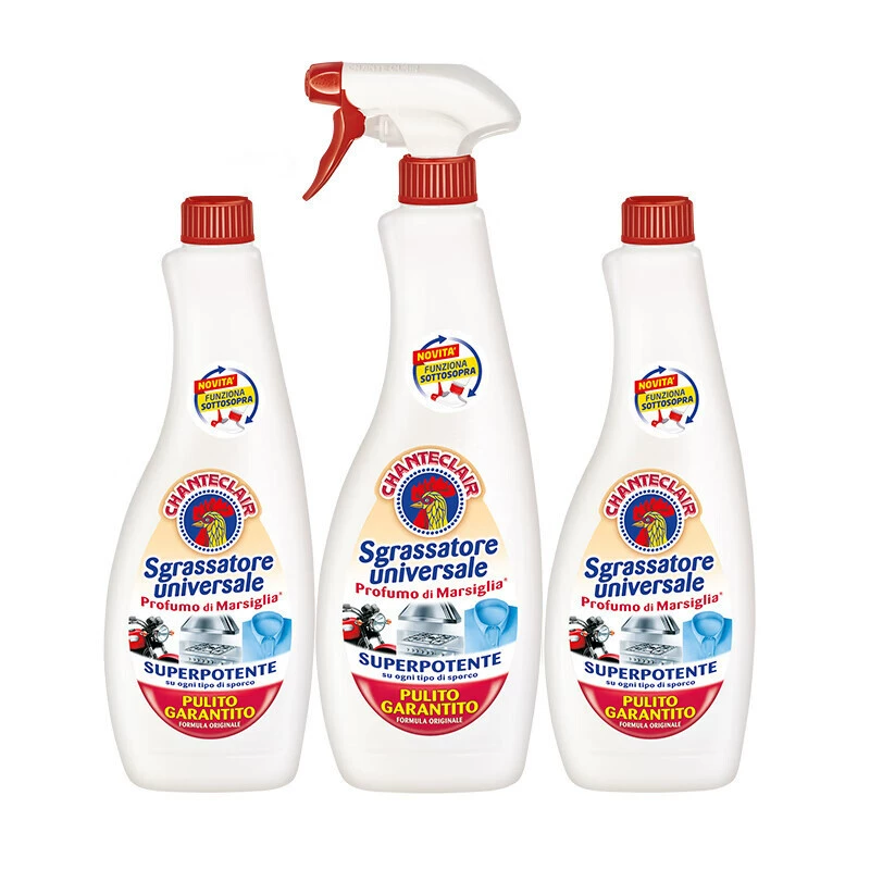 Big Rooster Head Kitchen Heavy Oil Cleaner Marseille Fragrance 600 мл * 3