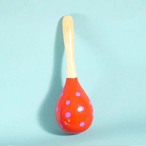 Small Orff Percussion Instruments Maracas Kindergarten Teacher for Children Infant Baby Baby to Exercise Grip and Grasp Ability