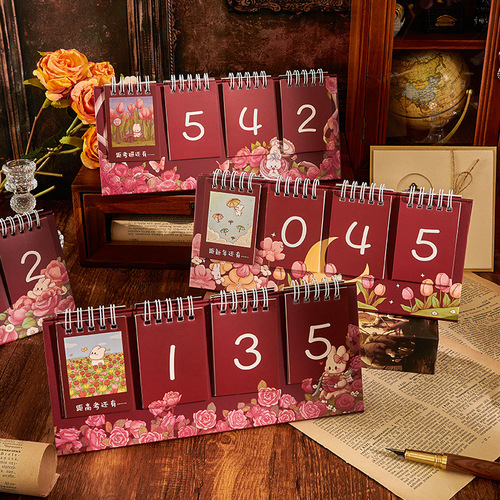  College Entrance Examination Countdown Desk Calendar Desktop Simple and Cute Ins Style Countdown Postgraduate Entrance Exam Calendar