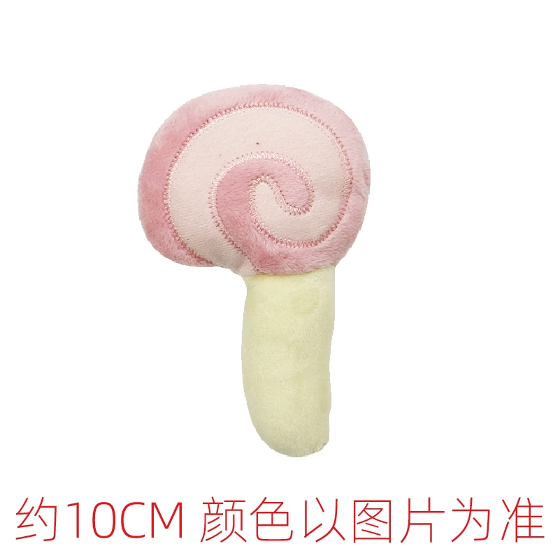 Plush toy pet, sound-making, assorted color designs, weight 1 kg