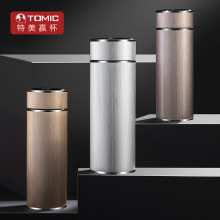 tomic特美赢杯保温杯高档男女陶瓷内胆水杯子便携丝印刻字泡茶杯