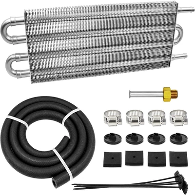 car radiator parts air conditioning exhaust tube - 4-rows-of-silver-condensation-tubes