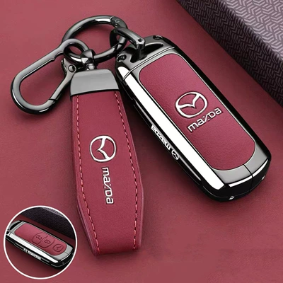 Static Rod/Key Bag – Car Buckle Cx7 Shell - type-a-2-button-red-leather-rope-buckle-hanging-buckle