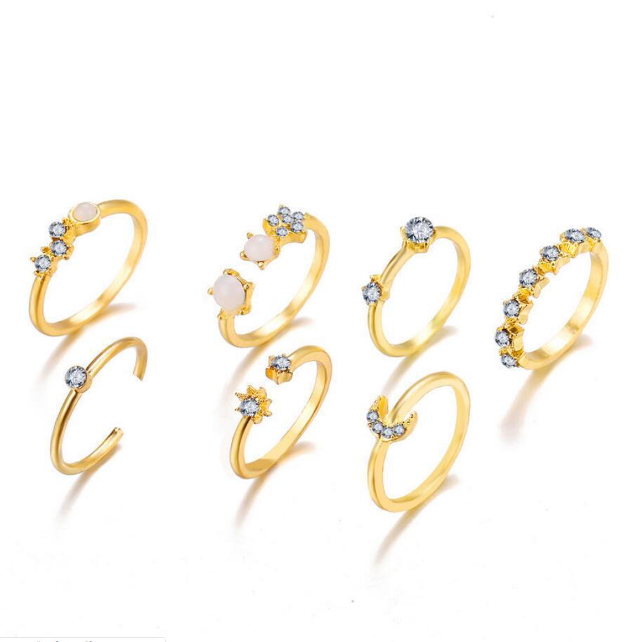 Simple Style Geometric Alloy Plating Rhinestones Women's display picture 3