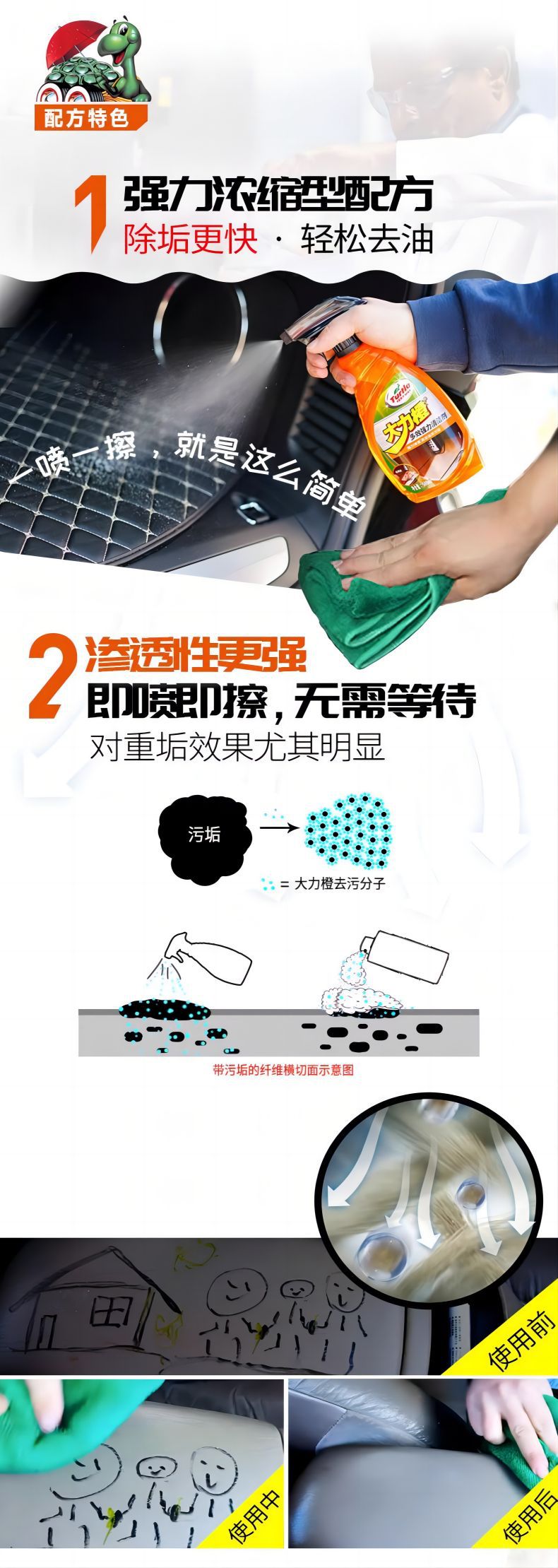 汽车座椅清洁剂